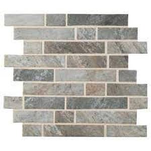lot 9 image: MSI Stonella Interlocking 11.81 in. x 11.81 in. x 6mm Glass Mesh-Mounted Mosaic Tile (29.1 Sq Ft)