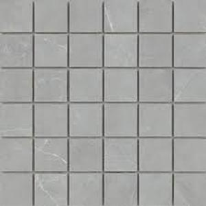 lot 30 image: Sterlina Gray 11.69 in. x 11.69 in. Squares Matte Porcelain Mosaic Tile ( 11.28 Sq Ft)
