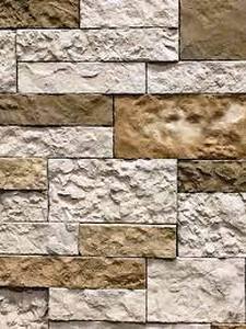 lot 44 image: AIRSTONE Autumn Mountain, Brown 24 in. x 48 in. Textured, Cement, Standard, Rectangle Primary Wall Tiles (64 sq. ft)