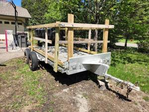 1978 Custom Dual Axle Utility Trailer