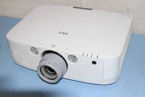 NEC PA550W 5500-Lumen Widescreen Advanced Professional HD Projector  Projection System w Zoom Lens