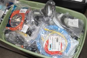 HUGE LOT of Miscellaneous NEW Pro Audio Video (and More) Cables - Nearly 200 Pounds of Cables