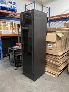 Middle Atlantic ERK-4425 Pro Audio Video Equipment Rack - Loaded with Miscellaneous AV Equipment