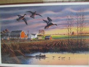 lot 8 image: Changing Seasons 1 by Jerry Raedeke Signed & Numbered Print 