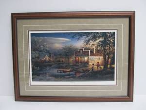 lot 9 image: Summertime by Terry Redlin Framed Print 