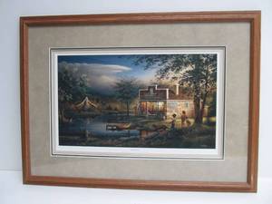 lot 10 image: Summertime by Terry Redlin Framed Print 