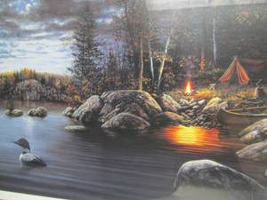 lot 11 image: Northern Solitude by Jim Hansel Signed Numbered Print