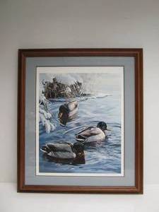 lot 14 image: Merrian Anderson Signed & Numbered Artist Proof Duck Print 