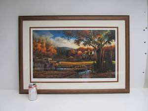 lot 15 image: Wednesday Afternoon by Terry Redlin Signed & Numbered Print 