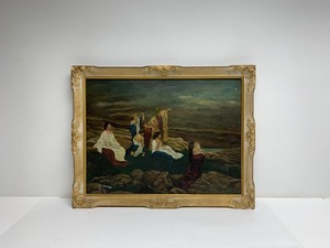 lot 58 image: Very Nice Antique Framed Original Oil on Board Painting - Signed RJ Timperley