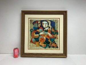 lot 63 image: Framed Signed Numbered Oleg Shivetin Serigraph