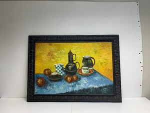 lot 124 image: Very Nice Original OilAcrylic Still Life Painting on Canvas