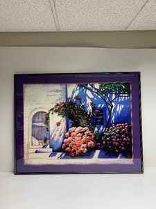 lot 140 image: Large Framed Signed Serigraph
