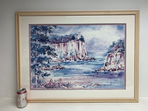 lot 203 image: Signed Numbered Artist Proof Print The Guiding Light by Lou Roman