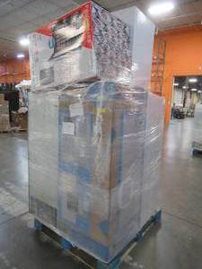 UNTOUCHED WHOLESALE PALLET OF SCRATCH AND DENT ANDOR UNCLAIMED RETURNED CHEST & VERTICAL FREEZERS, REFRIDGERATOR AND BEVERAGE STATION