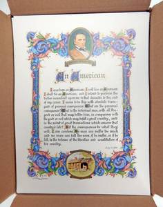 lot 82 image: Case of Vintage Daniel Webster An American Prints