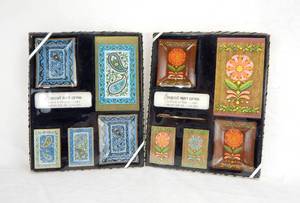 lot 91 image: Set of 2 Vintage 1969 Stancraft Bridge Party Gift Paks