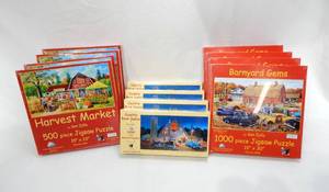 lot 29 image: Lot of 12 Ken Zylla Sealed Puzzles