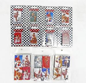 lot 51 image: Lot of Vintage Pin Up Windproof Lighters and Matchbooks