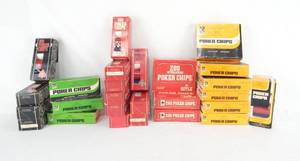 lot 33 image: Lot of 1500 Vintage 1970s and 1980s Plastic Poker Chips