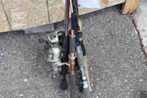 Lot of (7) Assorted Fishing Rods