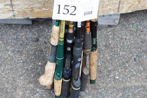 Lot of (20) Assorted Fishing Rods