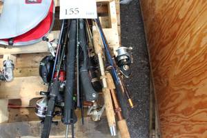 Lot of (30) Assorted Fishing Rods