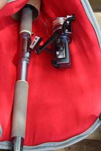Zebco 7 Fishing Rod with Reel with Padded Soft Side Carry Bag