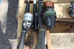 Lot of (5) Assorted Fishing Rods