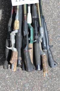 Lot of (30) Assorted Fishing Rods