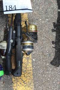 Lot of (4) Assorted Fishing Rods