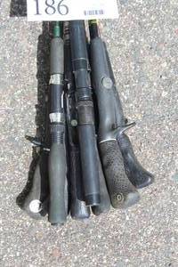 Lot of (10) Assorted Fishing Rods