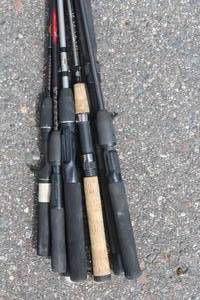 Lot of (8) Assorted Fishing Rods