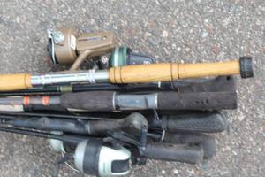 Lot of (11) Assorted Fishing Rods