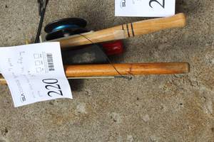 Lot of (7) 3 Assorted Ice Fishing Poles
