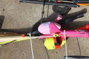 Lot of (8) 3 Assorted Ice Fishing Poles