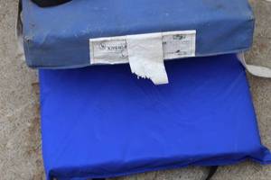 Lot of (3) Life Preserver Cushions