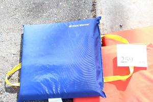 Lot of (3) Life Preserver Cushions