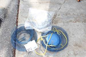 Lot of (3) Collapsible Fish Baskets