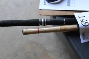 Lot of (2) 7 Fishing Poles - Synergy Pro Series, Berkley Cherry Wood