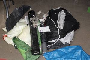 Tent with Poles and Top