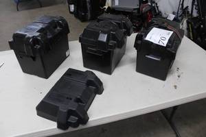 Lot of (3) Marine Battery Box