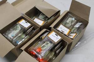 Lot of (4 Cases) Rainbo Diver 58-oz Fishing Jig 10-count