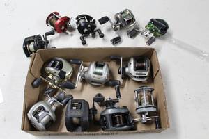 Lot of (10) Fishing Reels