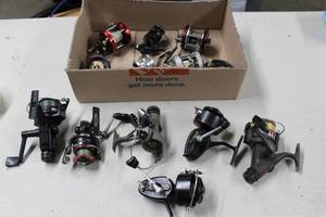 Lot of (10) Fishing Reels