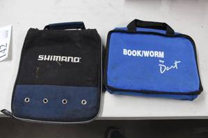 Lot of (2) Fly Tackle Boxes with Fly Lures