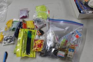 Lot of (2 Bags) Misc. Fishing Gear