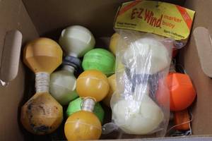 Lot of (8) Fishing Markers
