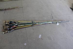 Lot of (10) Fishing Rods