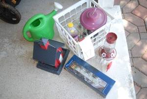 Assorted bird feeders and watering ...
